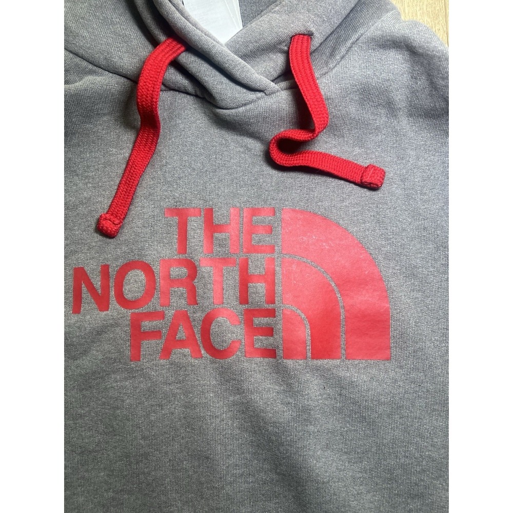 The North Face Men's Gray Hoodie Sweatshirt Size Small Excellent Condition‎